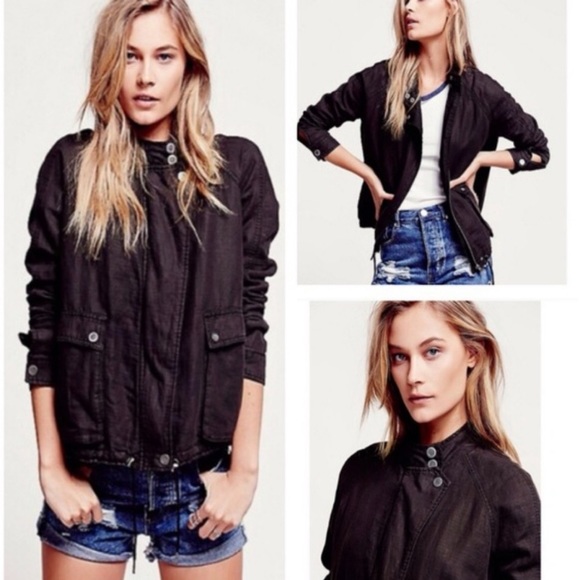Free People Tops - Free people double cloth jacket